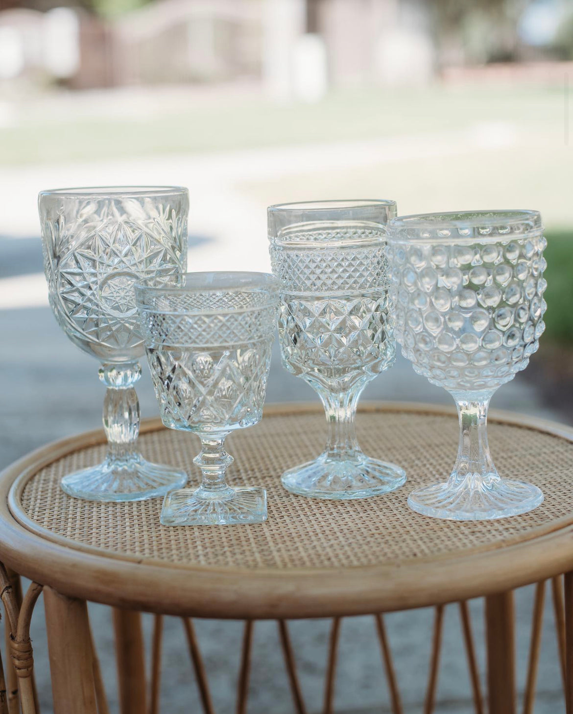 Clear Goblets