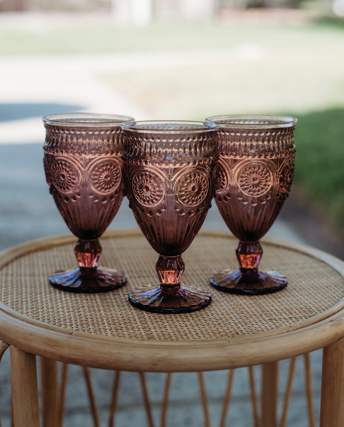 Plum Goblets