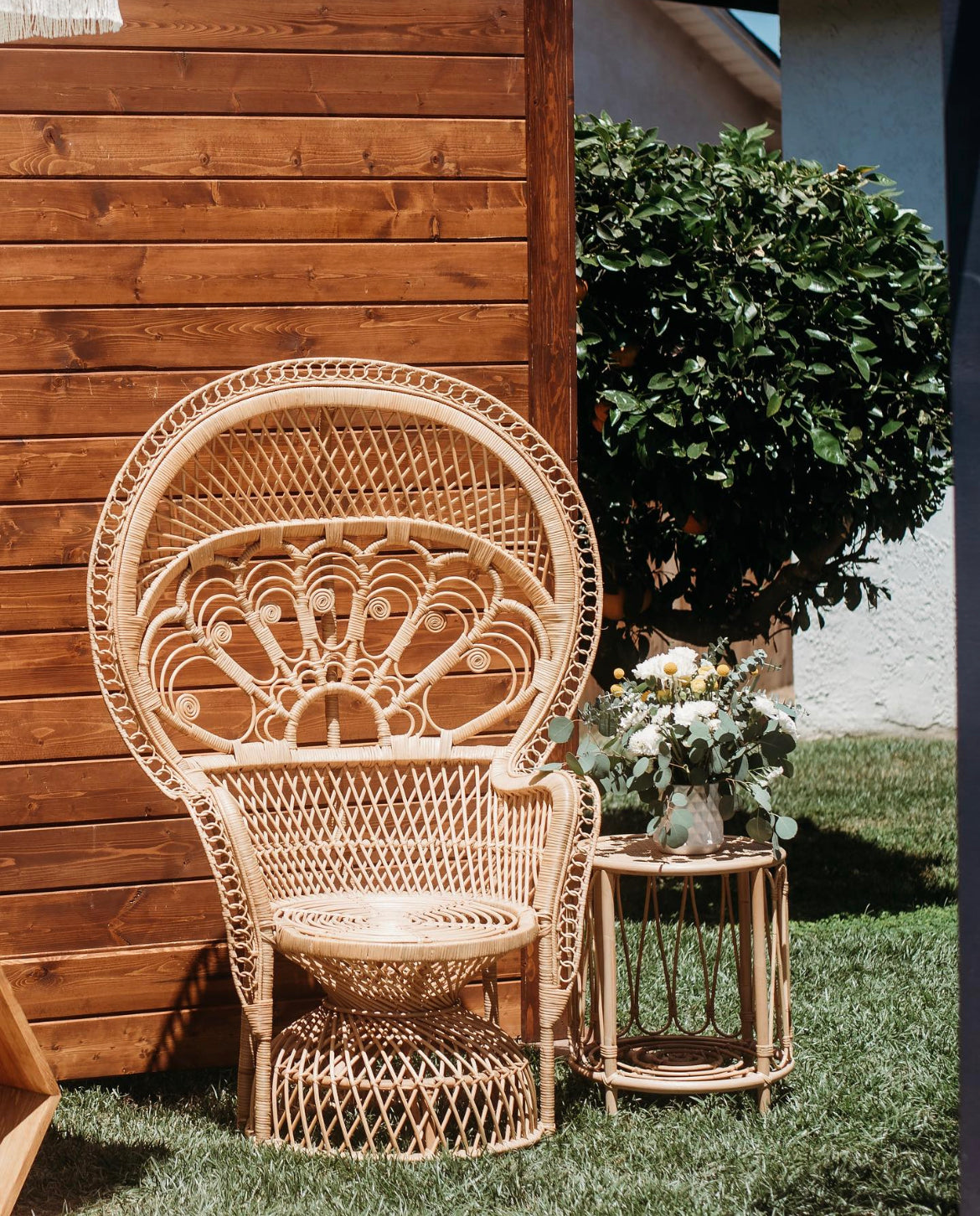 Veronica Rattan Side Table